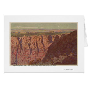Grand Canyon, Arizona - Sunset on the Painted