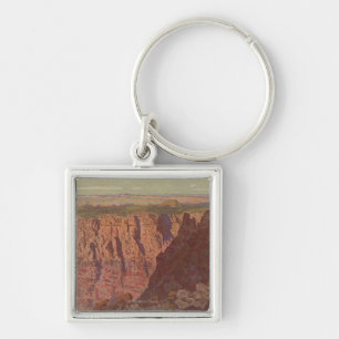 Grand Canyon, Arizona - Sunset on the Painted Keychain