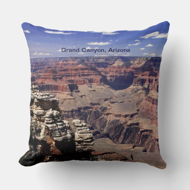 Grand Canyon, Arizona Throw Pillow (Front)