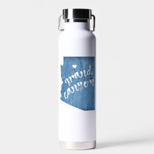 Grand Canyon Arizona Wood Grain Water Bottle