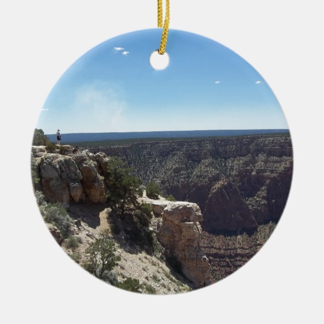 Grand Canyon Ceramic Ornament (Front)