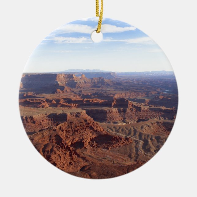 Grand Canyon Ceramic Ornament (Front)