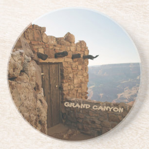 Grand Canyon Chambre W Vue Dessous de verre en pie