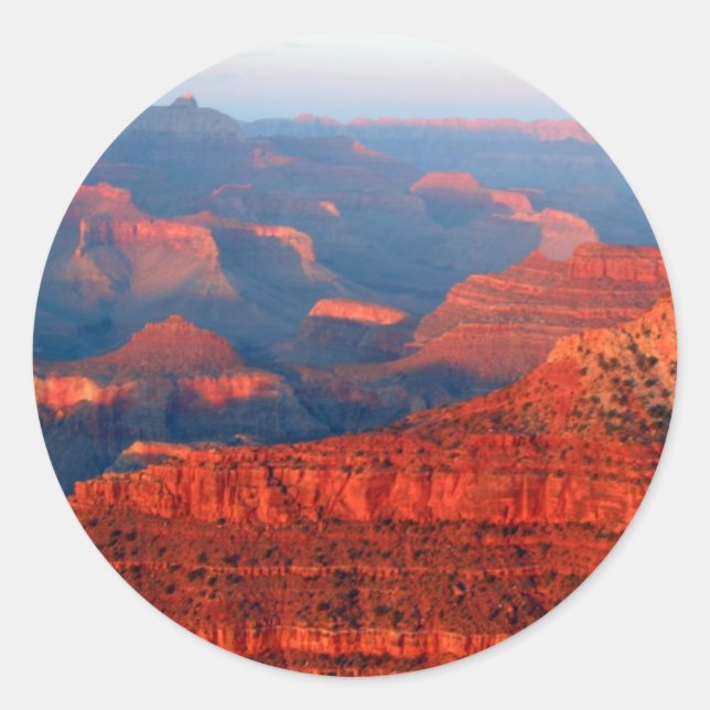 grand canyon classic round sticker (Front)