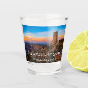Grand Canyon Desert Tower Shot Glass