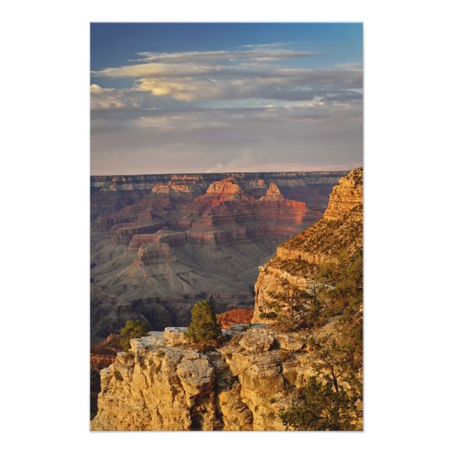 Grand Canyon from the south rim at sunset, 2 Photo Print (Front)