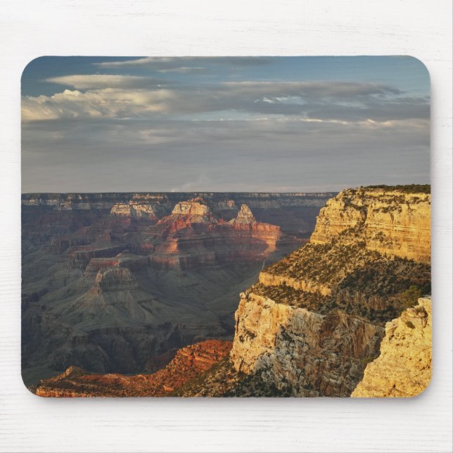 Grand Canyon from the south rim at sunset, 3 Mouse Pad (Front)