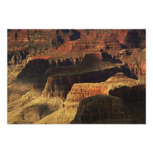 Grand Canyon from the south rim at sunset, 5 Photo Print