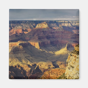 Grand Canyon from the south rim at sunset, Magnet