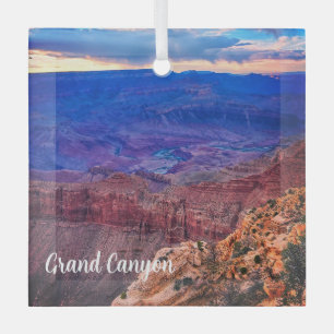 Grand Canyon   Glass Ornament