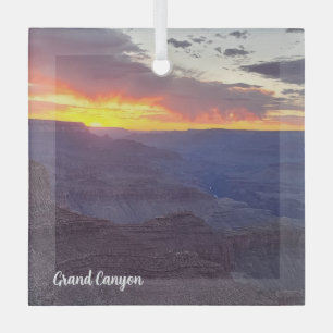 Grand Canyon Glass Ornament