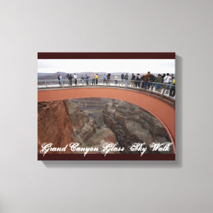 Grand Canyon Glass Skywalk Canvas Print