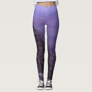 Grand Canyon in Purple Leggings