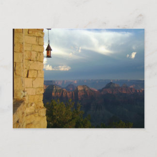 Grand Canyon Lodge Overlooking the North Rim Postcard
