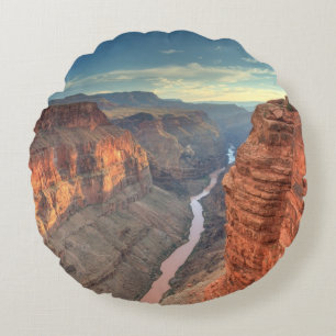 Grand Canyon National Park 3 Round Pillow