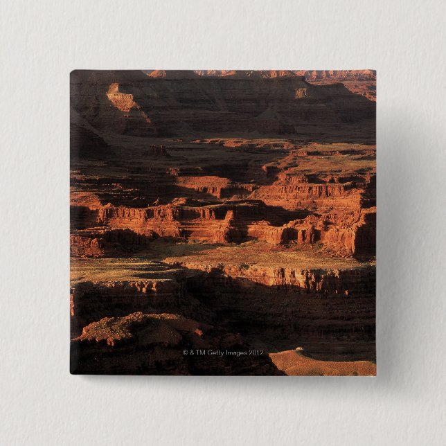 Grand Canyon National Park , Arizona 2 Inch Square Button (Front)