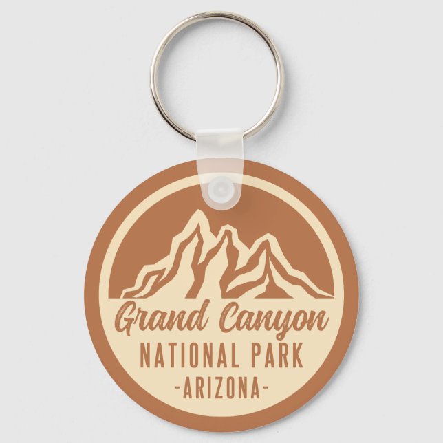 Grand Canyon National Park Arizona Keychain (Front)