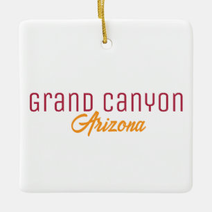 Grand Canyon National Park Arizona Souvenir Ceramic Ornament