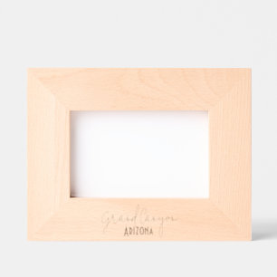 Grand Canyon National Park Arizona Souvenir Etched Frames