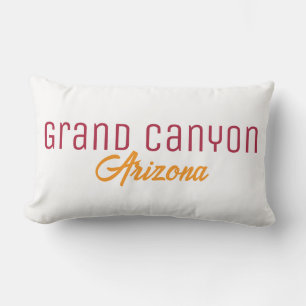 Grand Canyon National Park Arizona Souvenir Lumbar Pillow