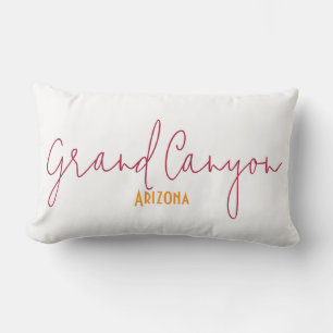 Grand Canyon National Park Arizona Souvenir Lumbar Pillow