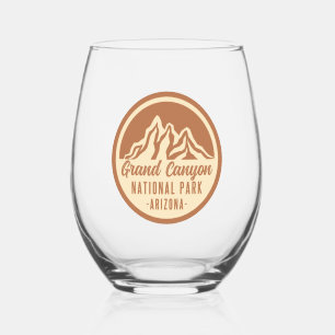 Grand Canyon National Park Arizona Stemless Wine Glass