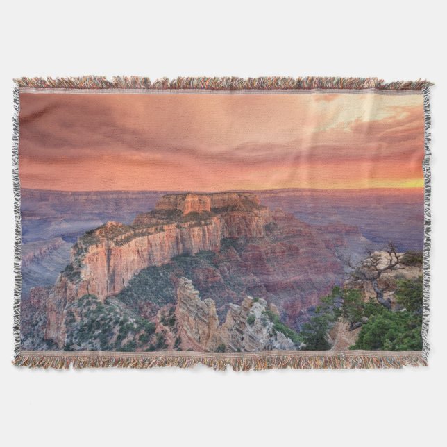 Grand Canyon National Park, Arizona Throw Blanket (Front)