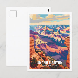 Grand Canyon National Park Arizona USA Postcard