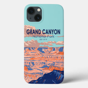  Grand Canyon National Park Arizona Vintage  iPhone 13 Case