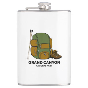 Grand Canyon National Park Backpack Hip Flask