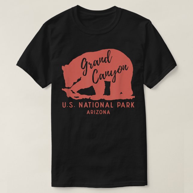 Grand Canyon National Park Bear XO4U Original  T-Shirt (Design Front)