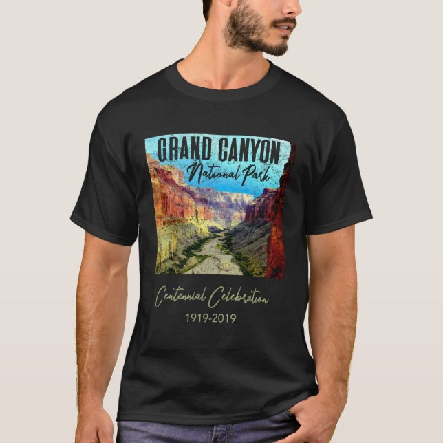Grand Canyon National Park Centennial Anniversary  T-Shirt (Front)