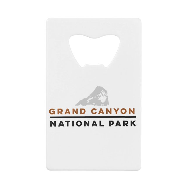 Grand Canyon National Park Credit Card Bottle Opener (Front)