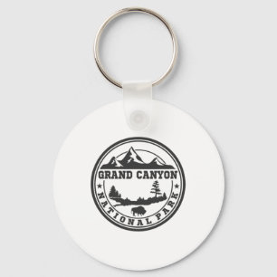 Grand Canyon National Park Hiking Wanderlust Tee  Keychain