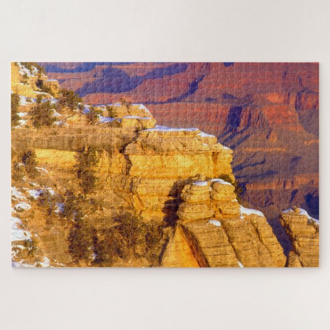Grand Canyon National Park in Winter Jigsaw Puzzle (Horizontal)