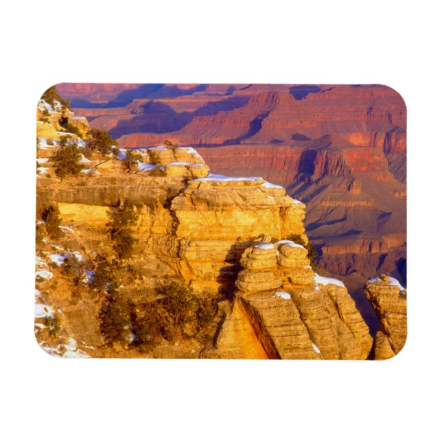 Grand Canyon National Park in Winter Magnet (Horizontal)