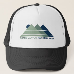 Grand Canyon National Park Mountain Sun Trucker Hat