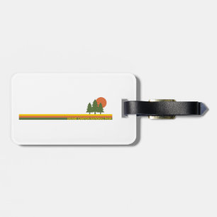 Grand Canyon National Park Pine Trees Sun Luggage Tag