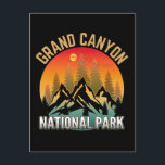 Grand Canyon National Park Postcard<br><div class="desc">National Parks often showcase diverse ecosystems, such as forests, mountains, deserts, grasslands, wetlands, or coastal areas, each supporting a wide array of plant and animal species. These areas are usually chosen for their outstanding natural beauty, geological features, or cultural significance. Visitors to National Parks can engage in various activities such...</div>