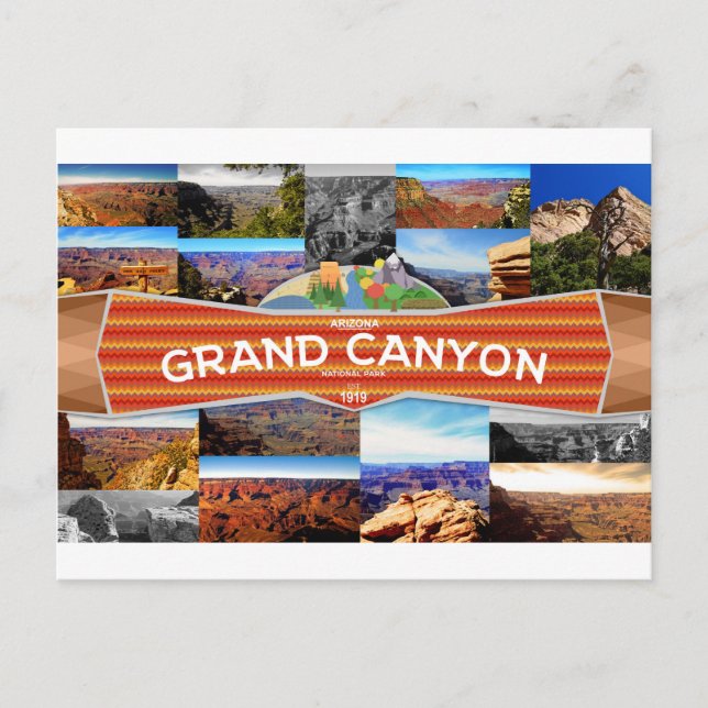 Grand Canyon National Park Postcard (Front)
