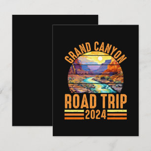 Grand Canyon National Park Road Trip 2024 Card