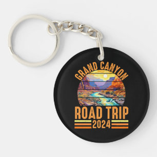 Grand Canyon National Park Road Trip 2024 Keychain