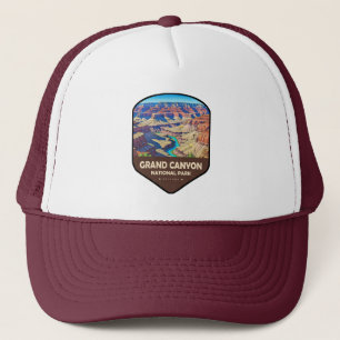 Grand Canyon National Park Shield Trucker Hat