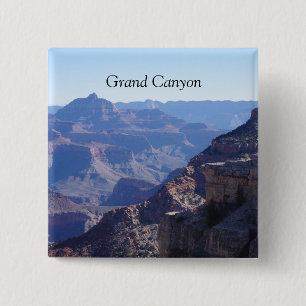 Grand Canyon National Park, South Rim 2 Inch Square Button