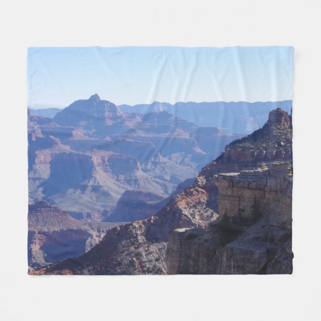 Grand Canyon National Park, South Rim  Fleece Blanket (Front (Horizontal))
