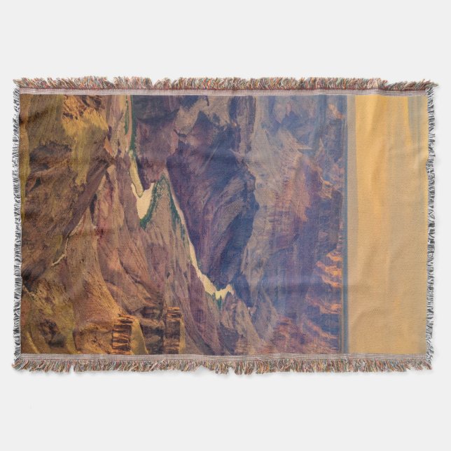 Grand Canyon National Park Throw Blanket (Front)