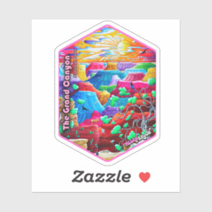 Grand Canyon National Park Travel Art Sticker