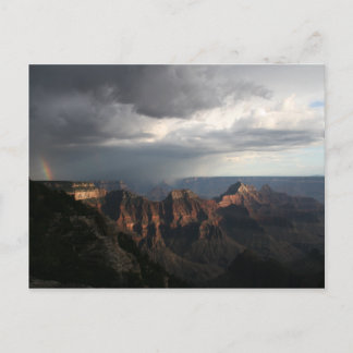 Grand Canyon North Rim Rainbow Postcard