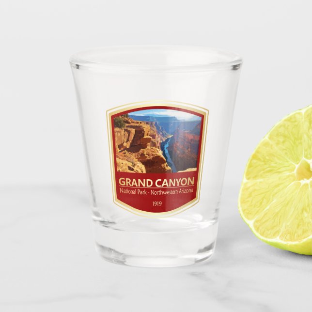 Grand Canyon NP (PF1) Shot Glass (Front)