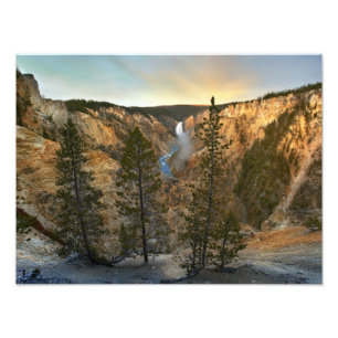 Grand Canyon of Yellowstone, Yellowstone Photo Print